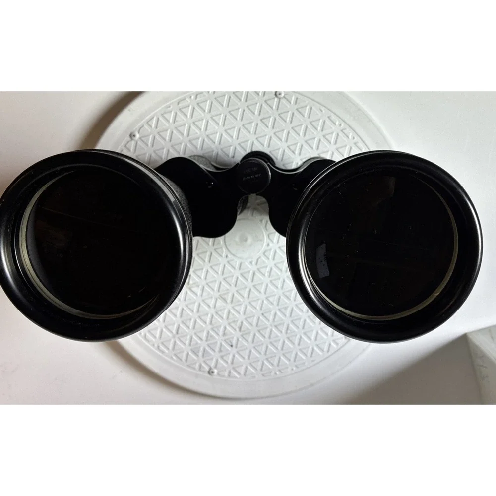 Excellent! Vintage Selsi Binoculars 30x70 J-S111 With Case Box Card Straps Stand